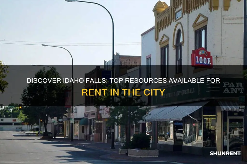 what are resources for rent in idaho falls