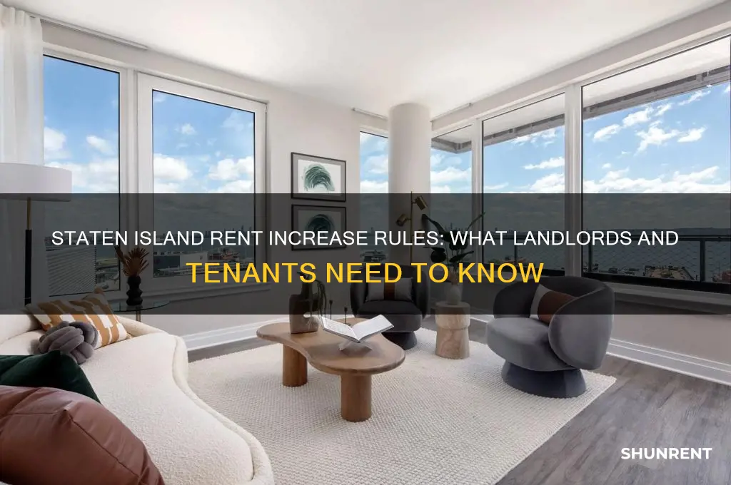 what are rules for raising rent in staten island