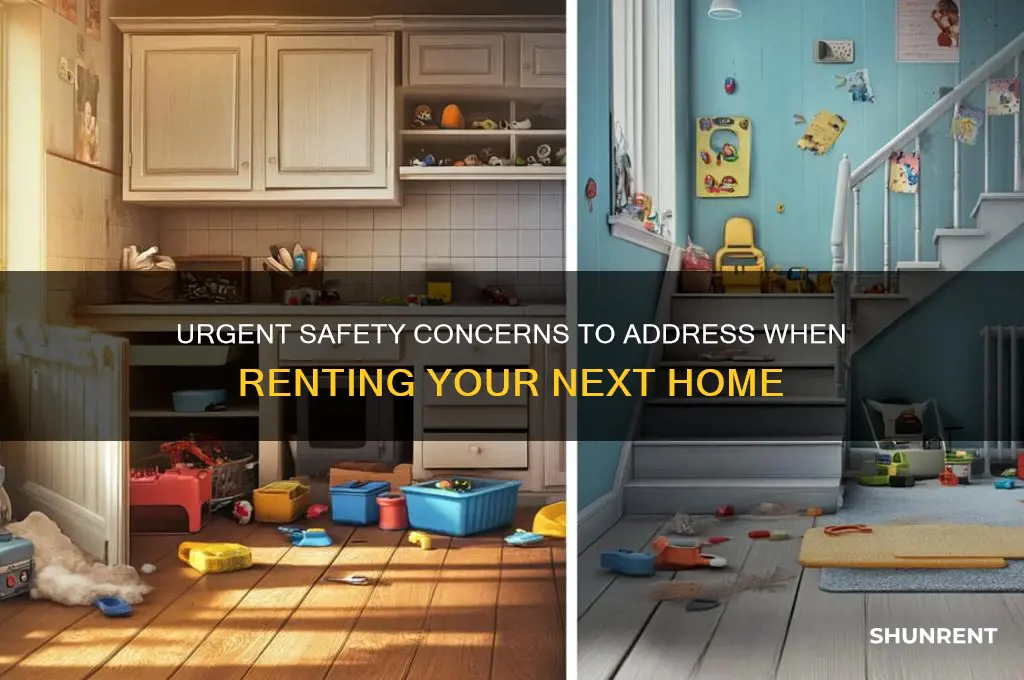 what are saftey issues that need immediate attention while renting