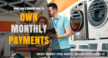 Understanding Standard Rent-to-Own Monthly Payments: A Comprehensive Guide
