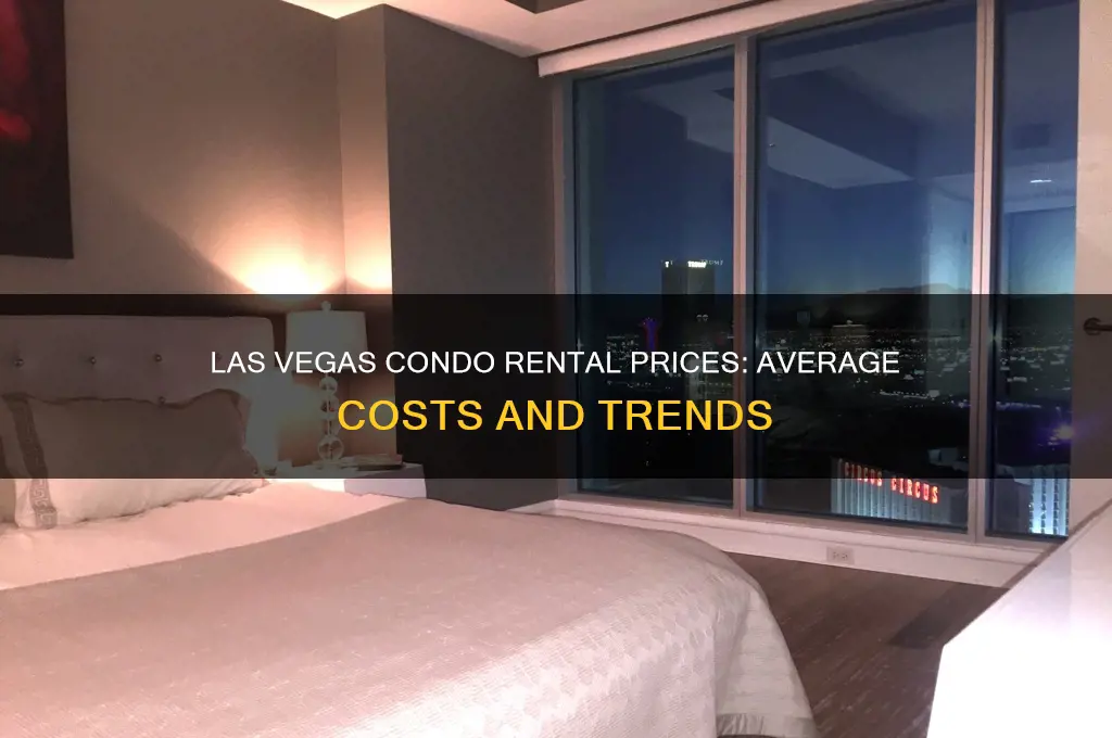 what are the average rents for condos in las vegas