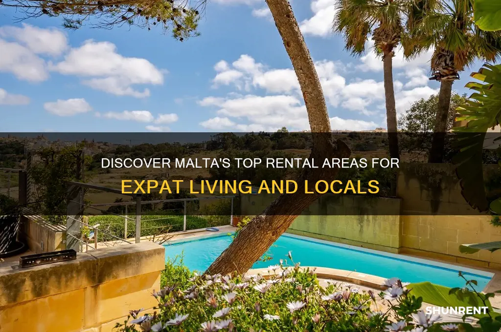what are the best areas to rent in malta