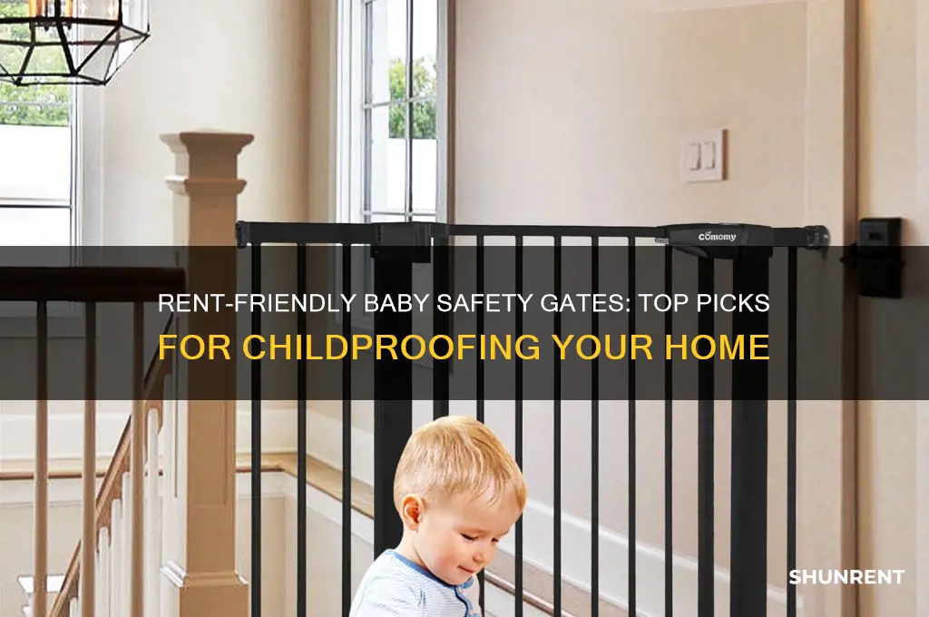 what are the best baby safety gates rent friendly