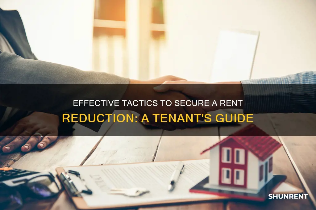 what are the best strategies to negotiate a rent reduction