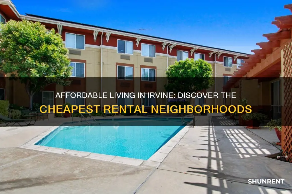 what are the cheapest places to rent in irvine