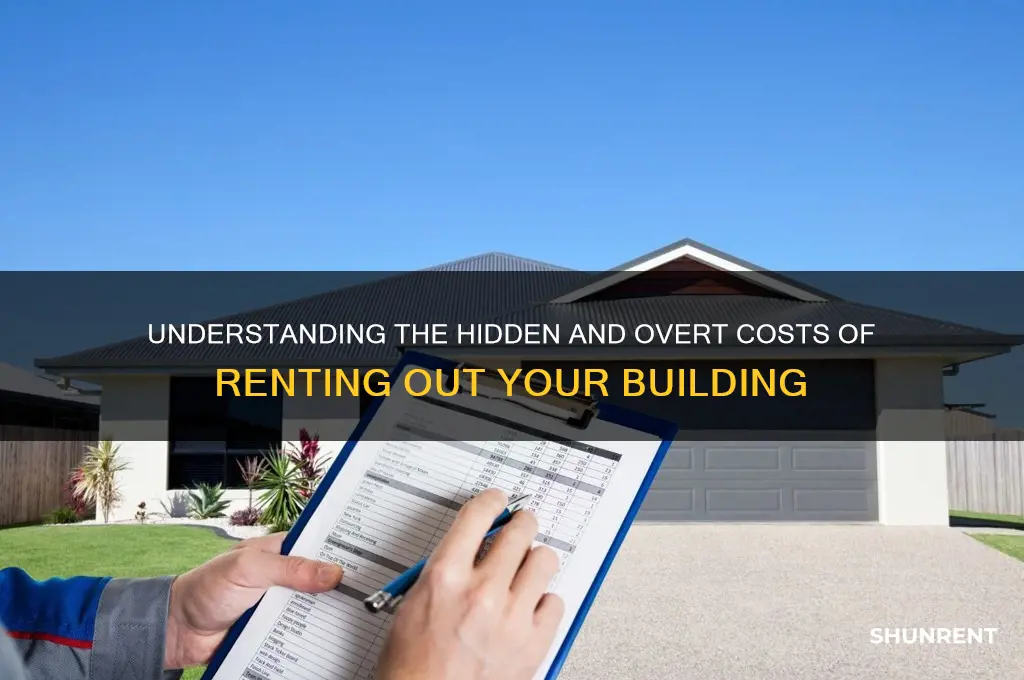 what are the expenses of renting out building