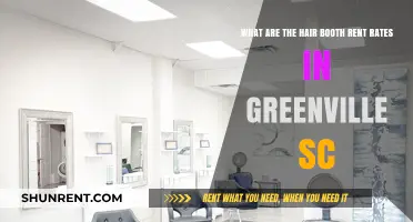 Hair Booth Rental Rates in Greenville, SC: What to Expect