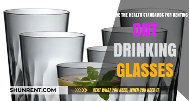 Health Standards for Renting Drinking Glasses: What You Need to Know