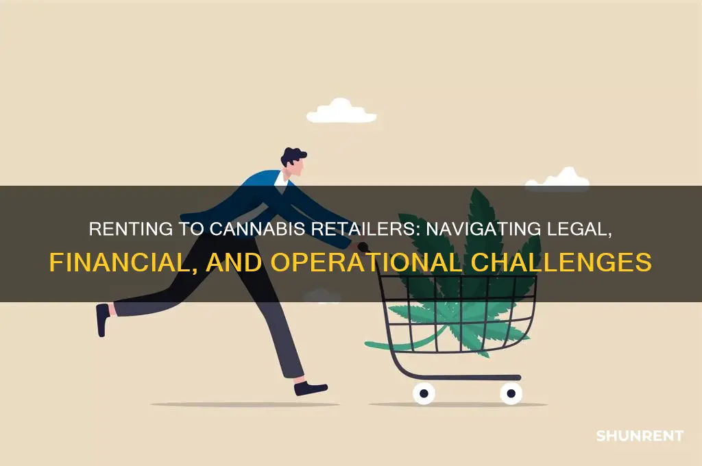 what are the issues in renting to a canabus retailer