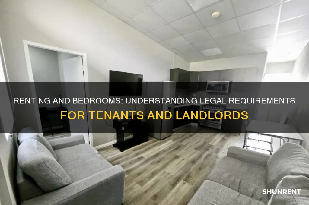 what are the laws on renting and bedrooms