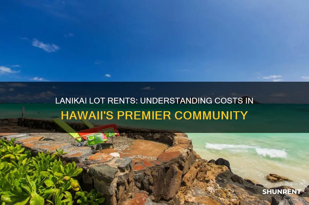 what are the lot rents at lanikai