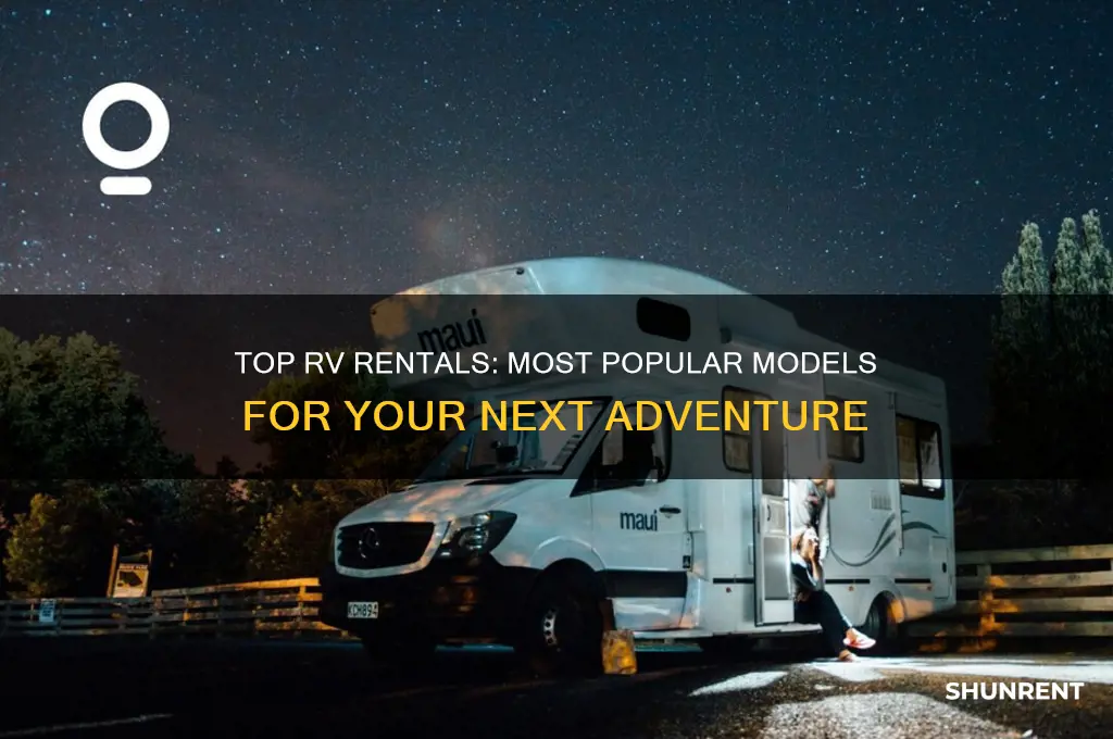 what are the most popular rvs to rent