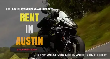 Discover Austin's Rental Motorbikes: Names, Types, and Where to Find Them
