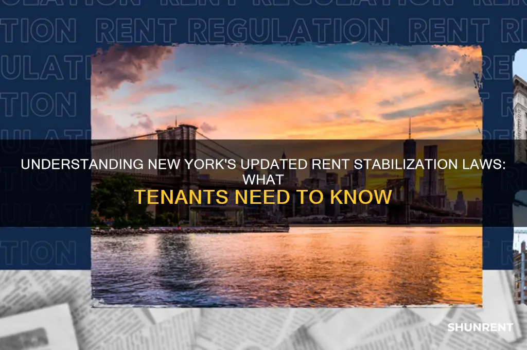 what are the new rent stabilization laws in new york