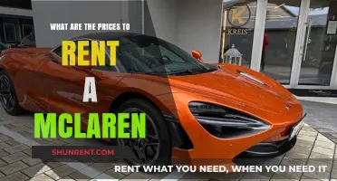 McLaren Rental Costs: How Much to Drive a Supercar?