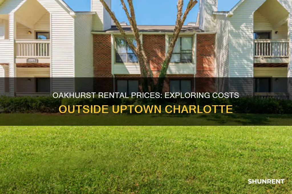what are the rents in oakhurst outside of uptown charlote
