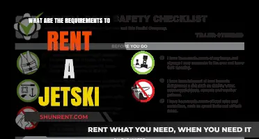 Essential Requirements for Renting a Jetski: A Comprehensive Guide