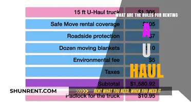Essential U-Haul Rental Rules: What Every Renter Should Know
