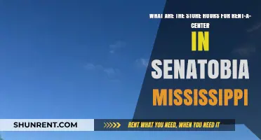 Senatobia, Mississippi Rent-A-Center Store Hours: Everything You Need to Know