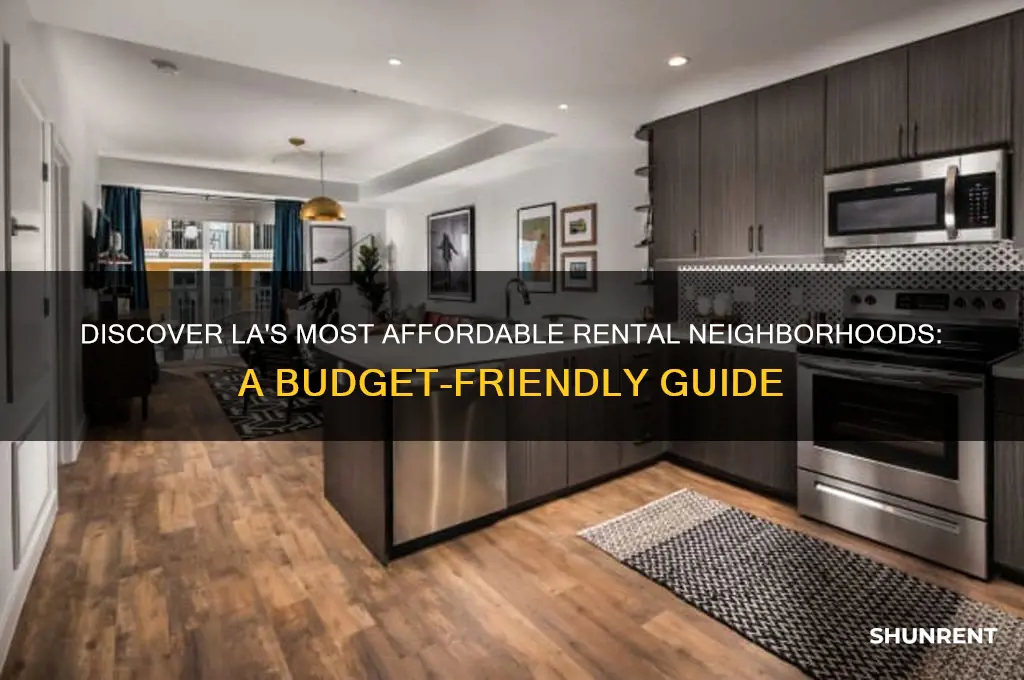 what area is the cheapest to rent in la