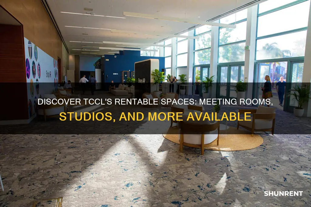 what areas of tccl are available to rent