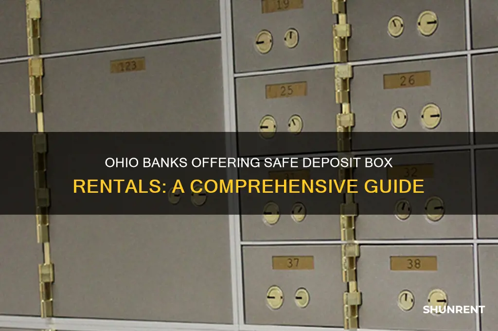 what banks rent safe deposit boxes in ohio