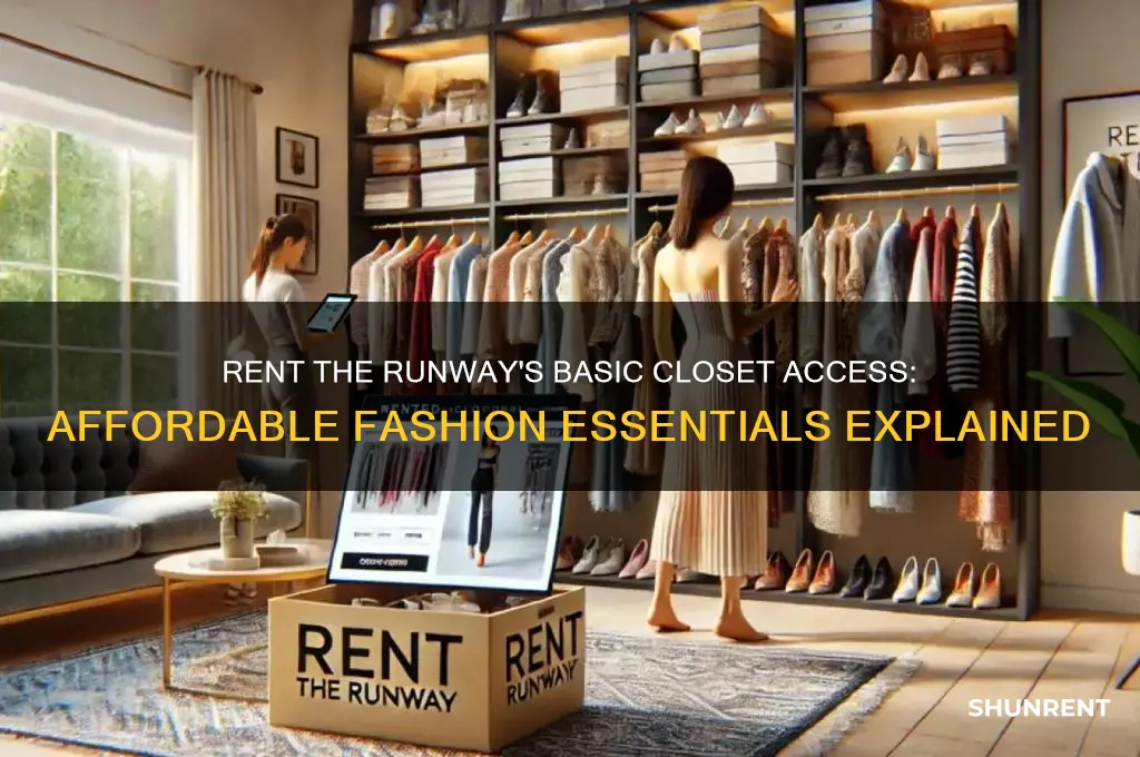 what basic closet access rent the runway