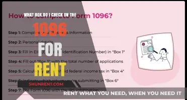 Rent Reporting on Form 1096: Which Box to Check