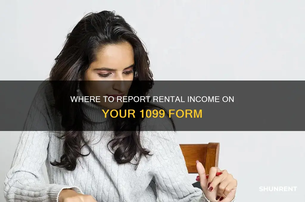 what box does rent go in on a 1099