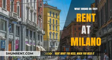 Discovering Milano's Rental Brands: A Comprehensive Guide to Top Choices