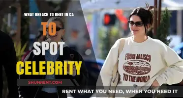 Spot Celebrities in California: Top Breach-to-Rent Locations Revealed
