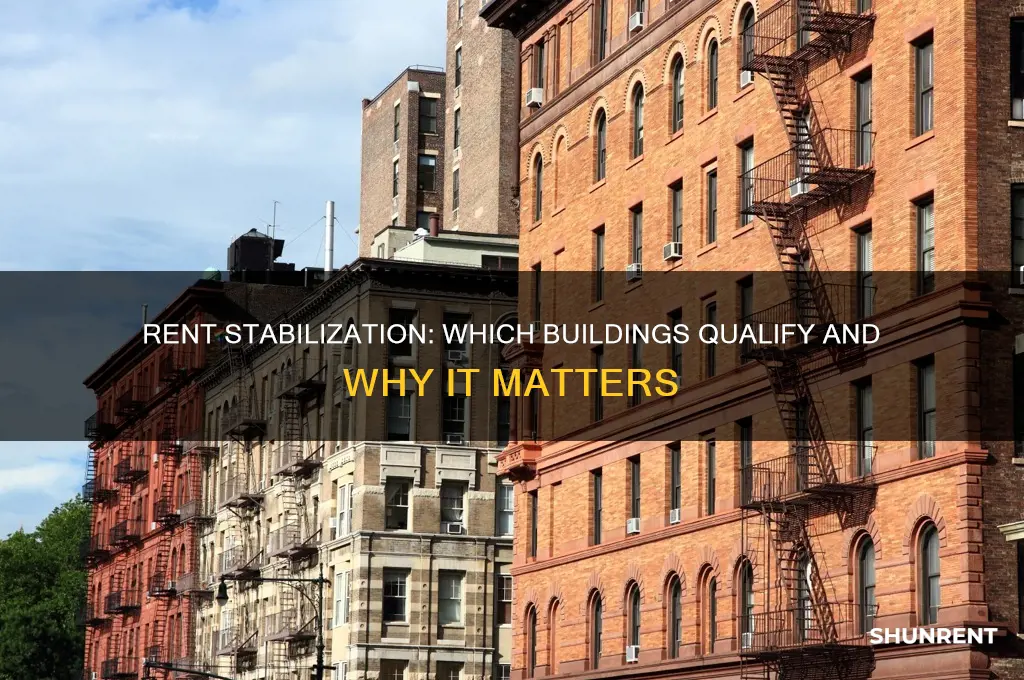 what buildings are subject to rent stabilization