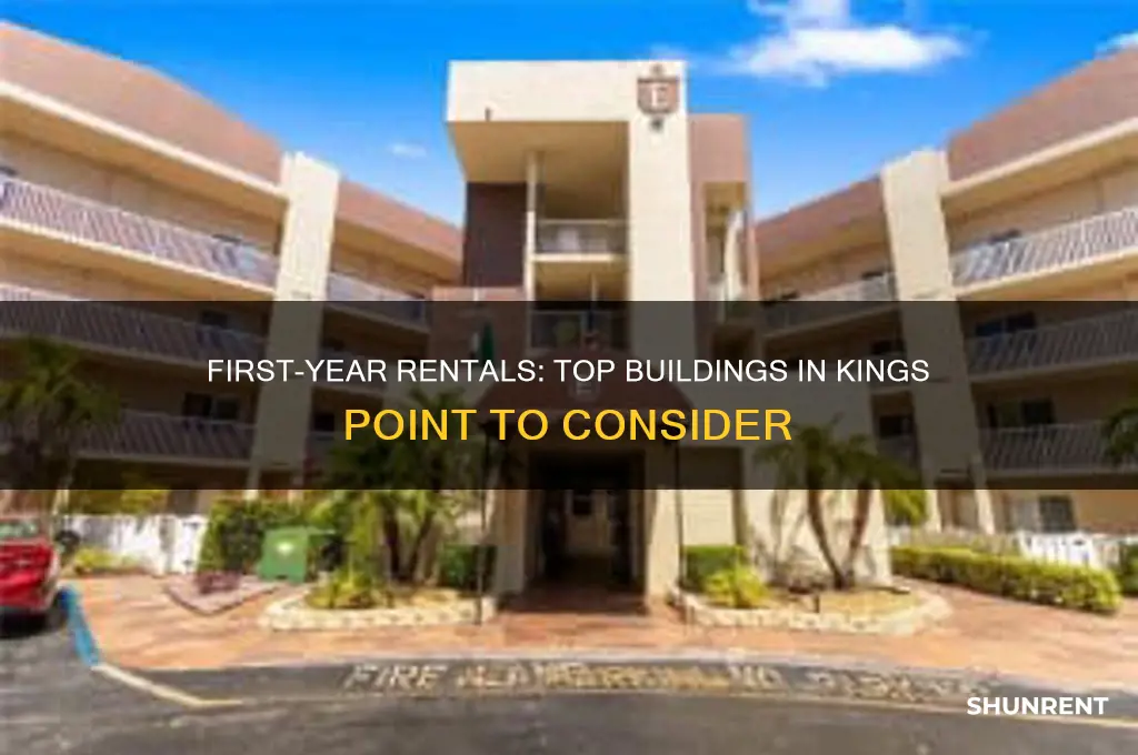 what buildings in kings point rent 1st year