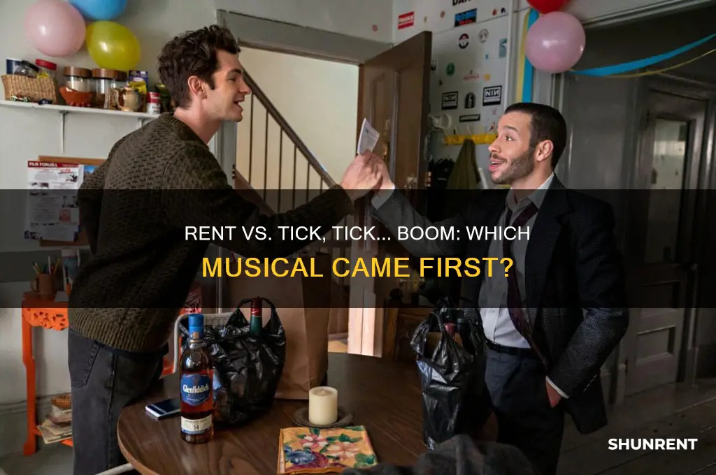 what came first rent or tick tick boom