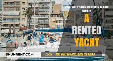 Essential Certificates for Solo Skippering a Rented Yacht