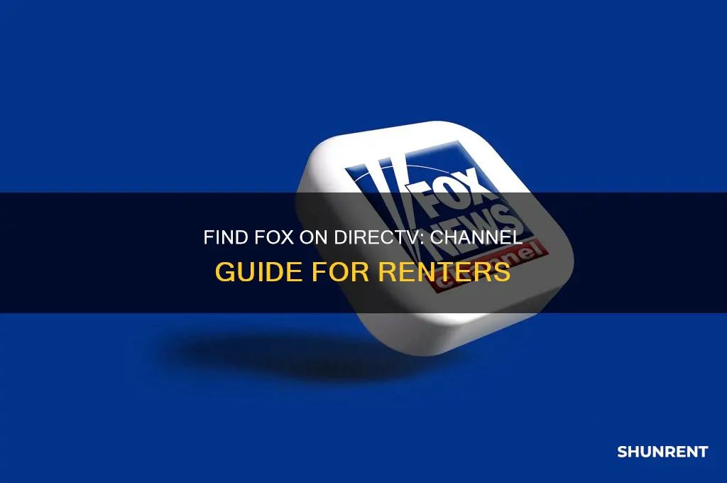 what channel is fox on directv rent