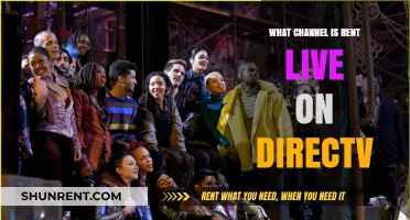 Where to Watch Rent Live on DirecTV: Channel Guide