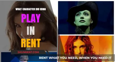 Idina Menzel's Iconic Role as Maureen in the Musical Rent