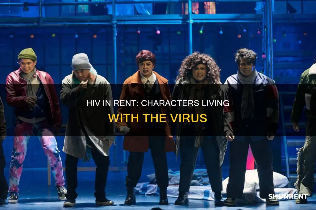 what characters from rent are hiv positive