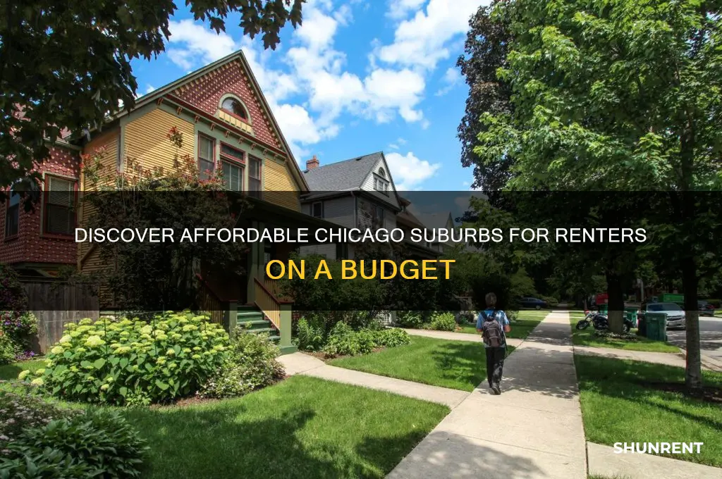 what chicago suburbs are affordable to rent