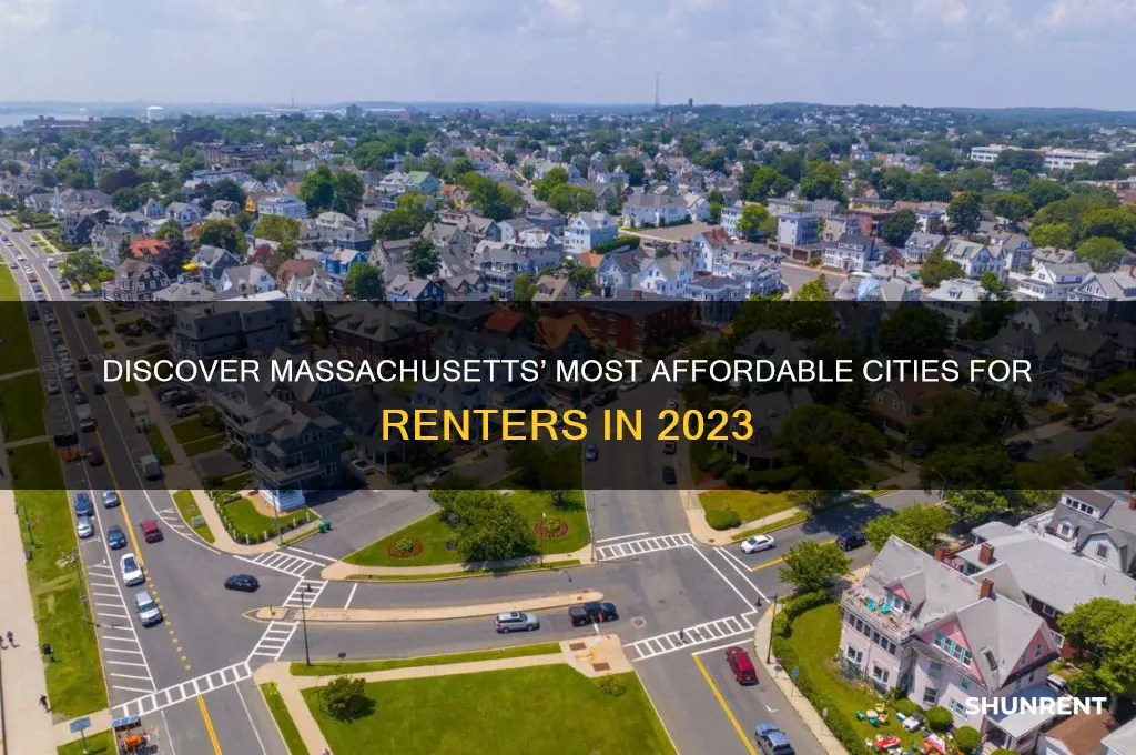 what cities are in massachusetts cheapest rent