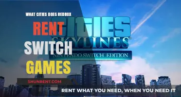 Where to Rent Nintendo Switch Games via Redbox in Cities