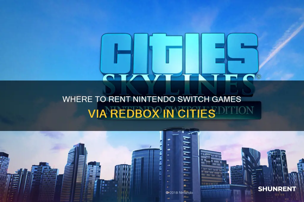 what cities does redbox rent switch games
