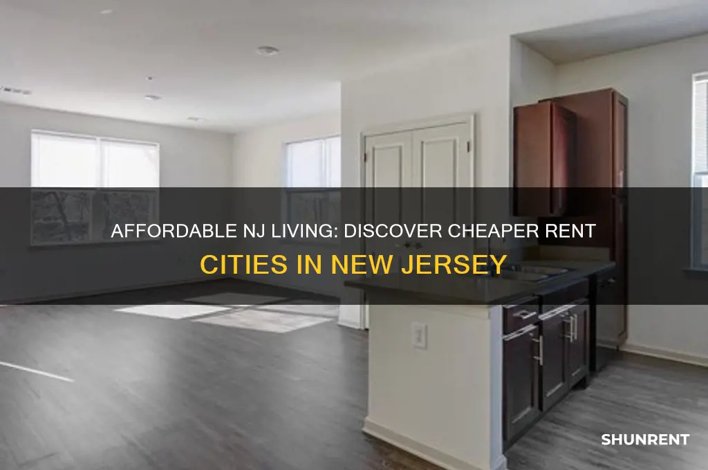 what cities in nj are cheaper for rent