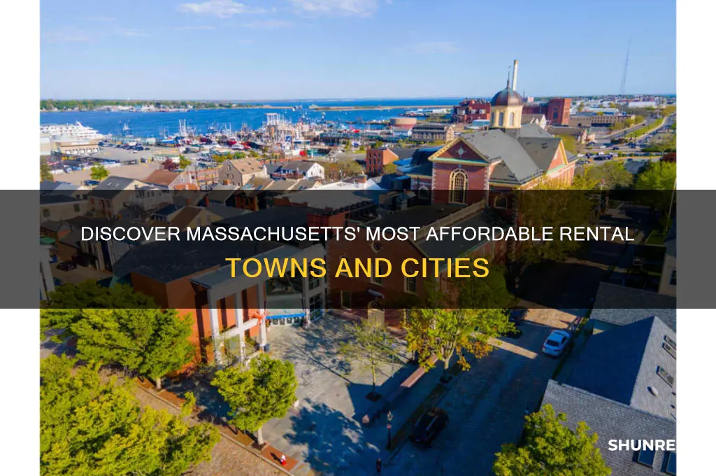 what city ir town has the cheapest rent in ma