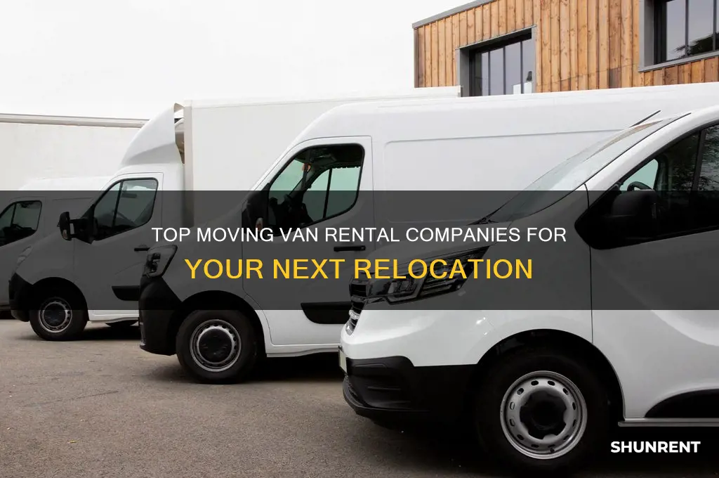 what companies have moving vans for rent