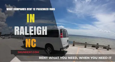 Raleigh NC: Top Companies for 12-Passenger Van Rentals