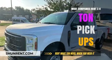 Where to Rent 3/4 Ton Pickups for Your Next Project