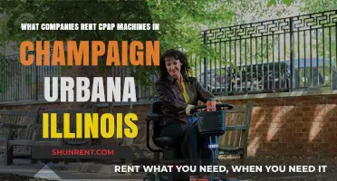 Where to Rent CPAP Machines in Champaign-Urbana, Illinois: Top Companies