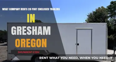 Renting 20-Foot Enclosed Trailers in Gresham, Oregon: Top Company Guide